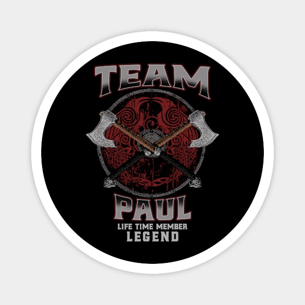 Paul - Life Time Member Legend Magnet by Stacy Peters Art
